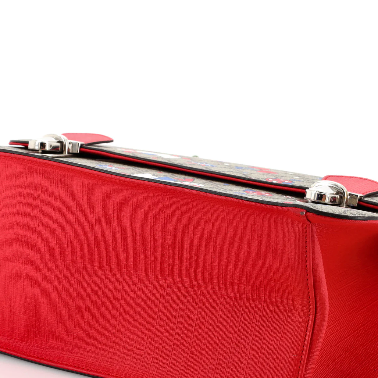 Children's Flap Backpack Printed GG Coated Canvas - Deep Luxury