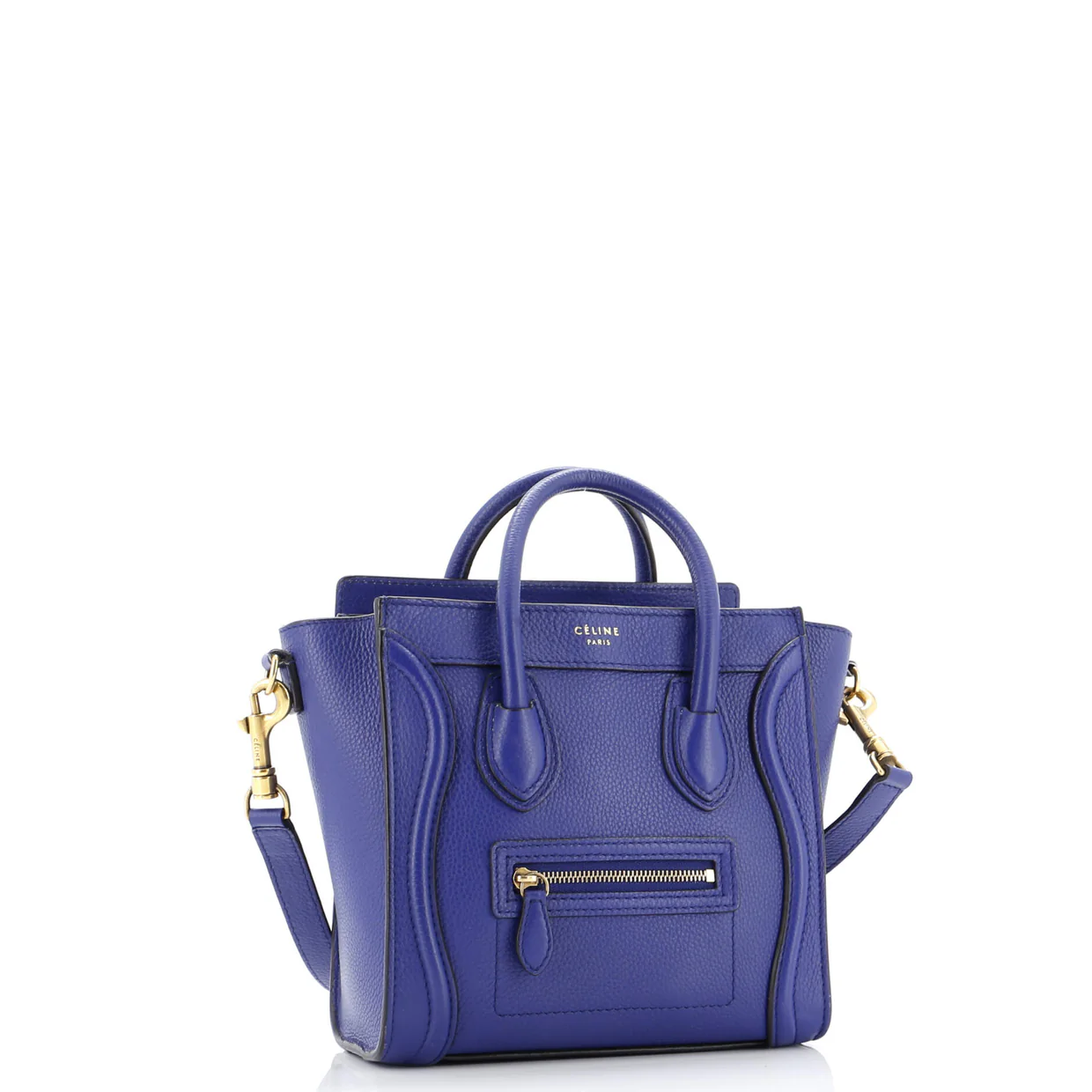 Luggage Bag Smooth Leather Nano - Deep Luxury