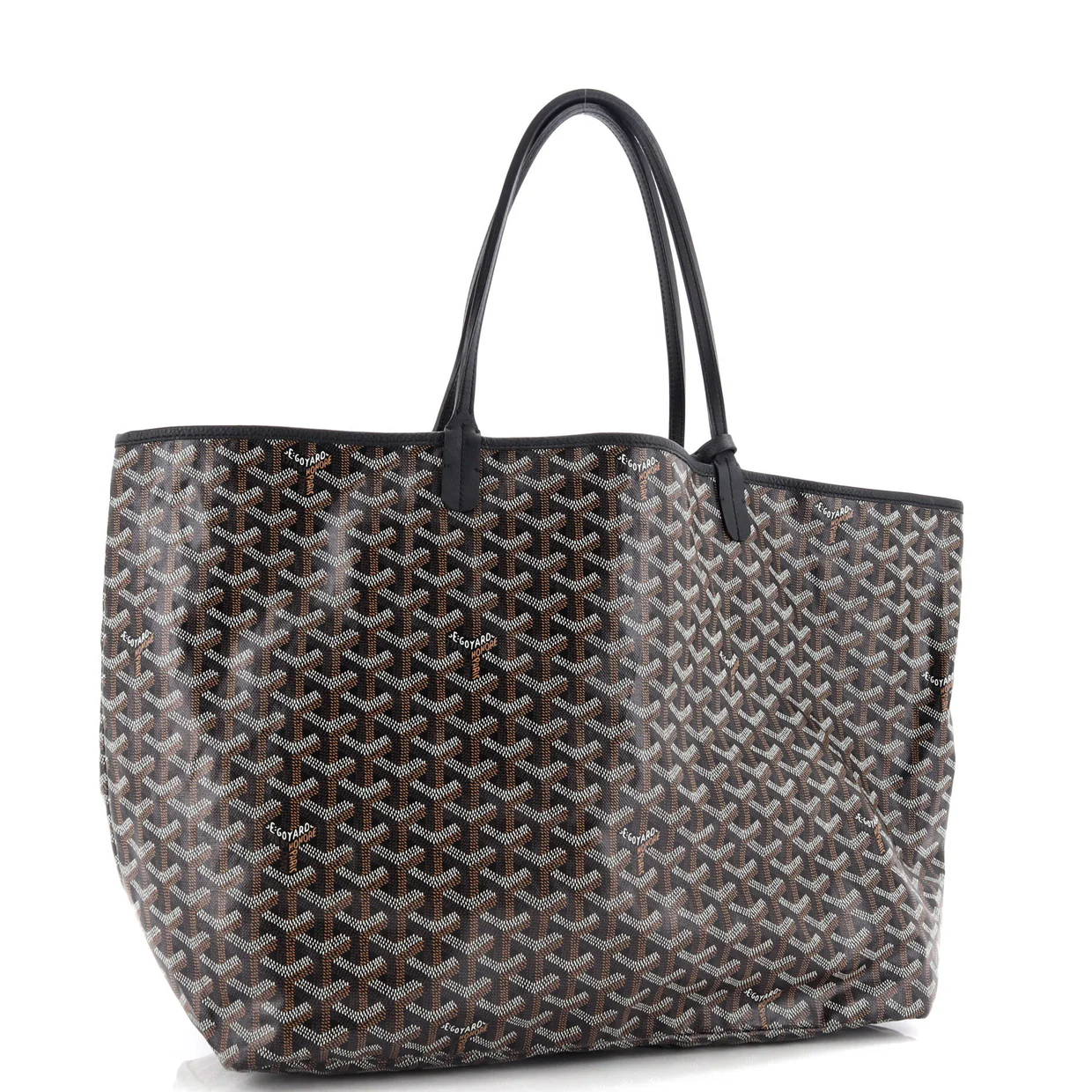 Saint Louis Tote Printed Coated Canvas GM - Deep Luxury