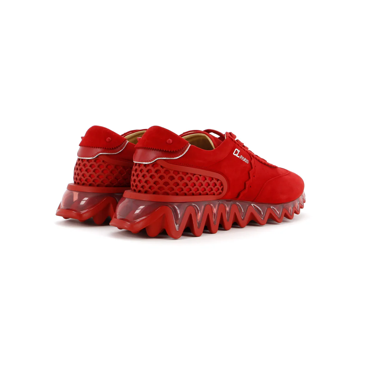Loubishark Sneakers Suede - Deep Luxury