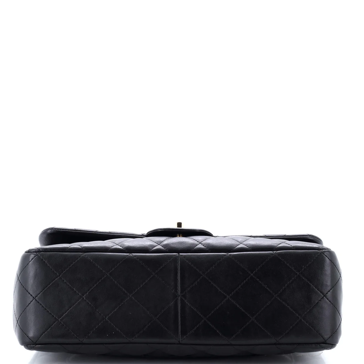 Classic Double Flap Bag Quilted Lambskin Jumbo - Deep Luxury