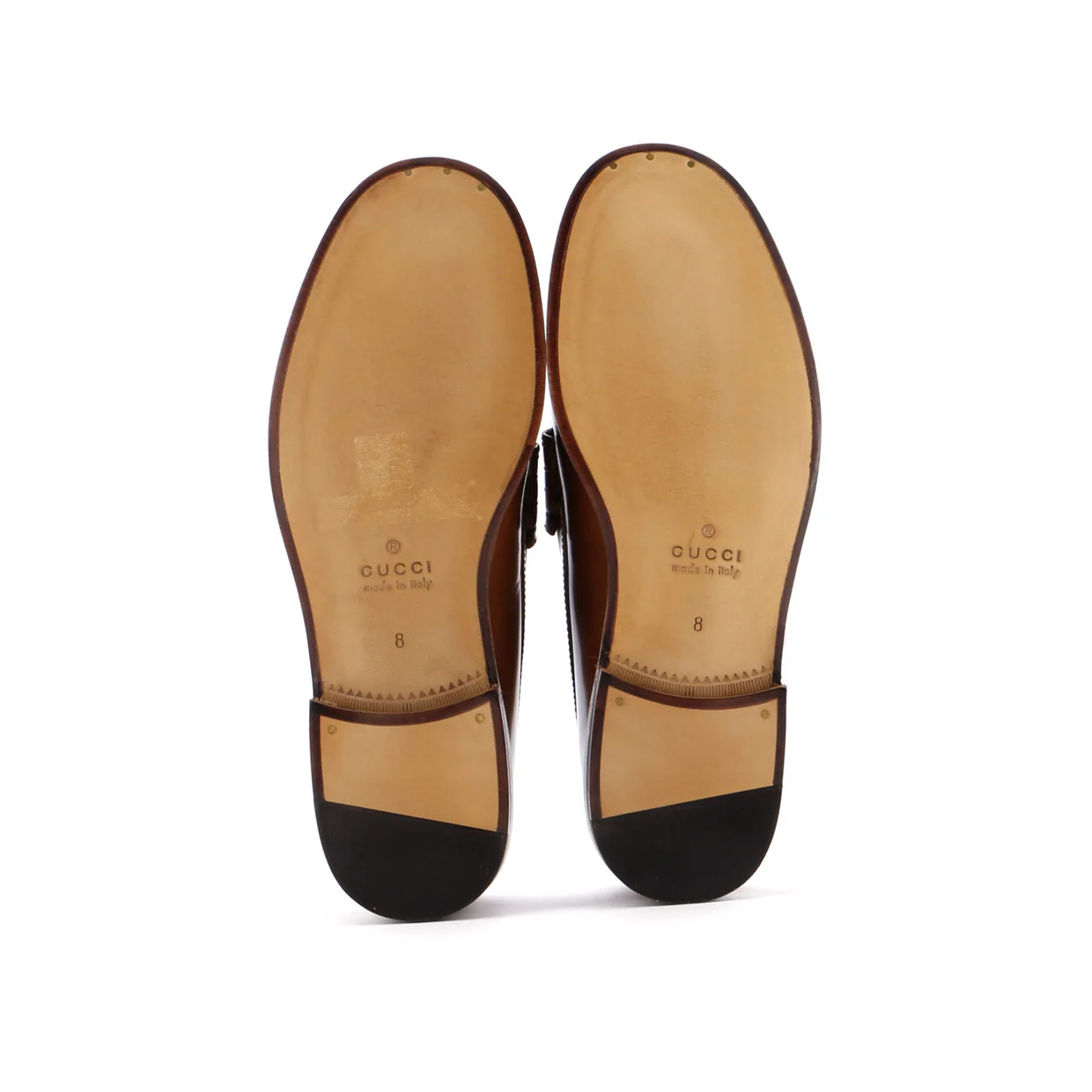 Men's Interlocking G Cutout Loafers Leather - Deep Luxury