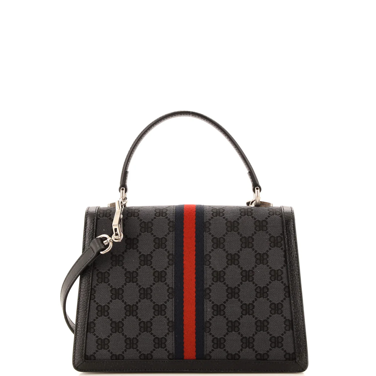 x Gucci The Hacker Project Top Handle Bag BB Coated Canvas Small - Deep Luxury