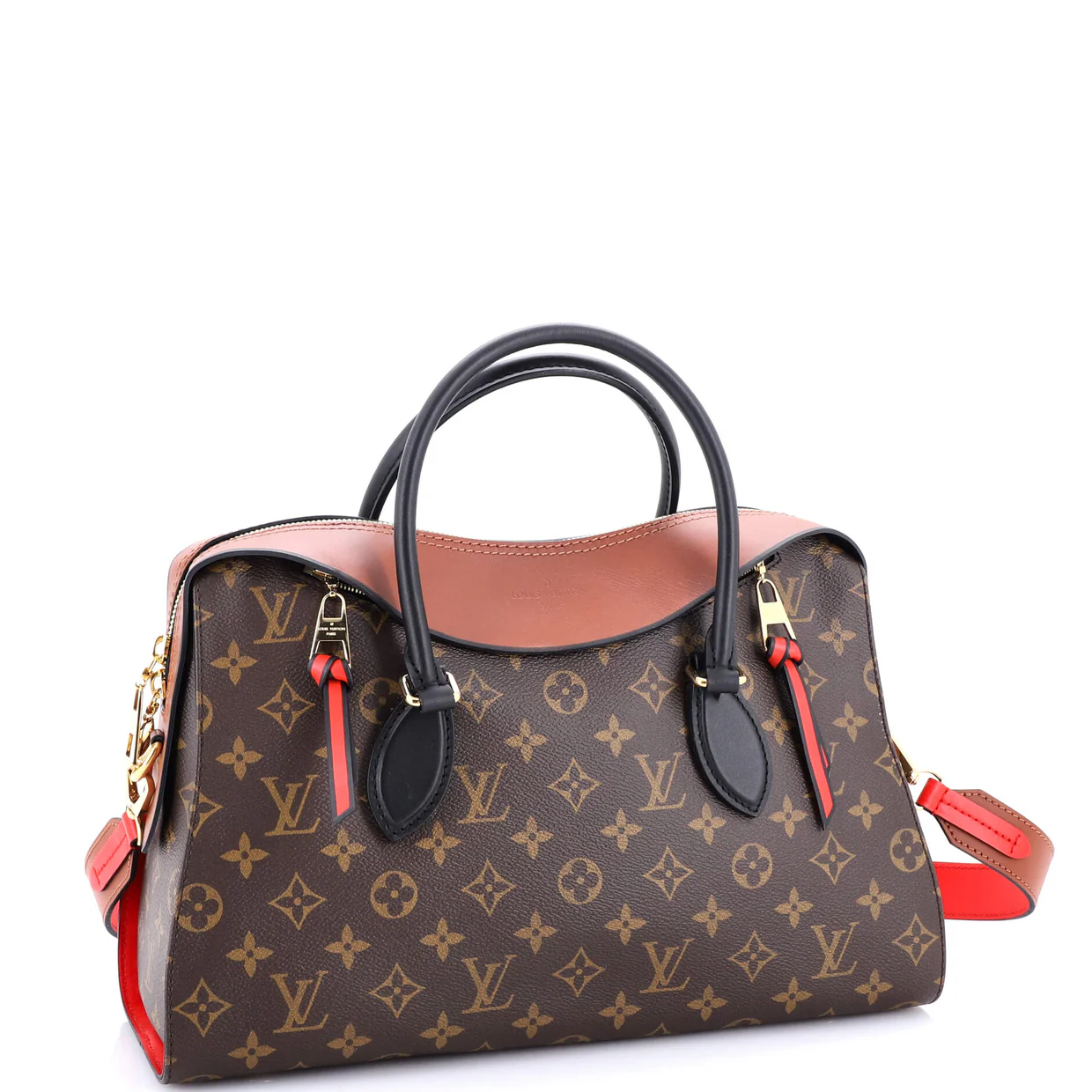 Tuileries Handbag Monogram Canvas with Leather - Deep Luxury