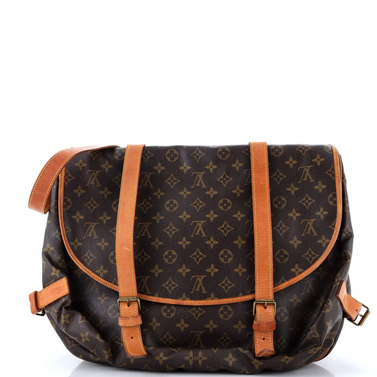 Saumur Handbag Monogram Canvas 43 - Deep Luxury