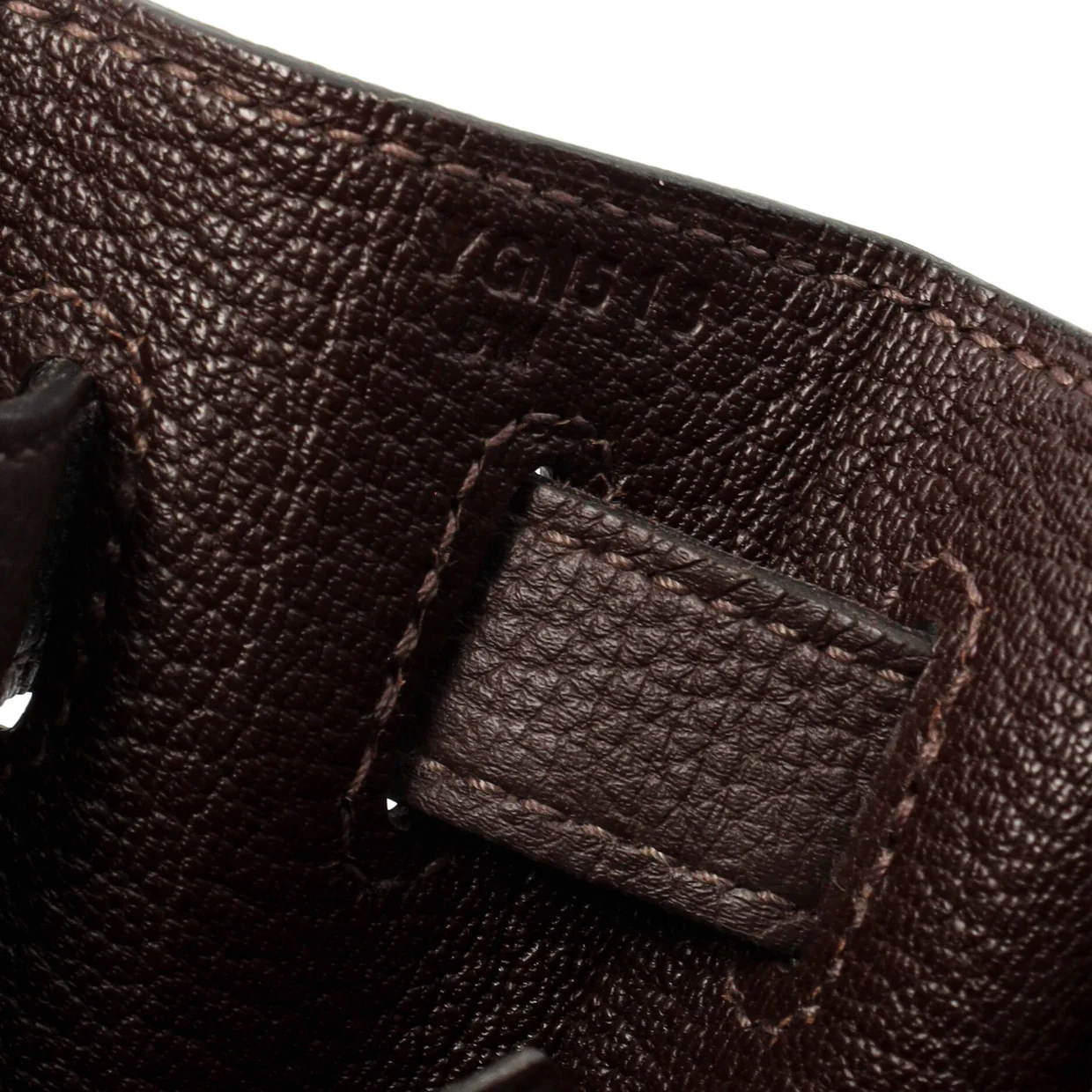 Kelly Handbag Ebene Togo with Gold Hardware 28 - Deep Luxury