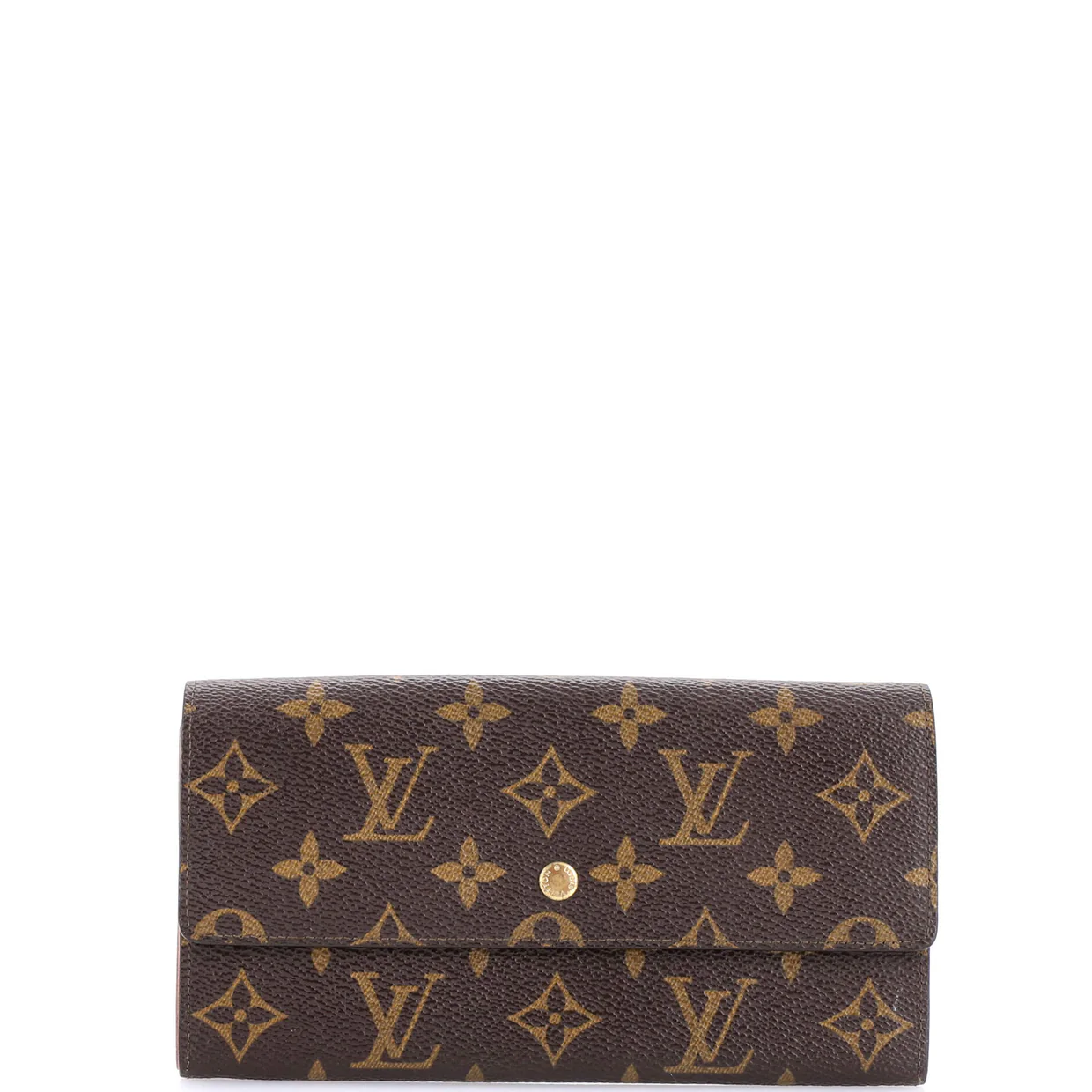 Vintage Sarah Wallet Monogram Canvas - Deep Luxury
