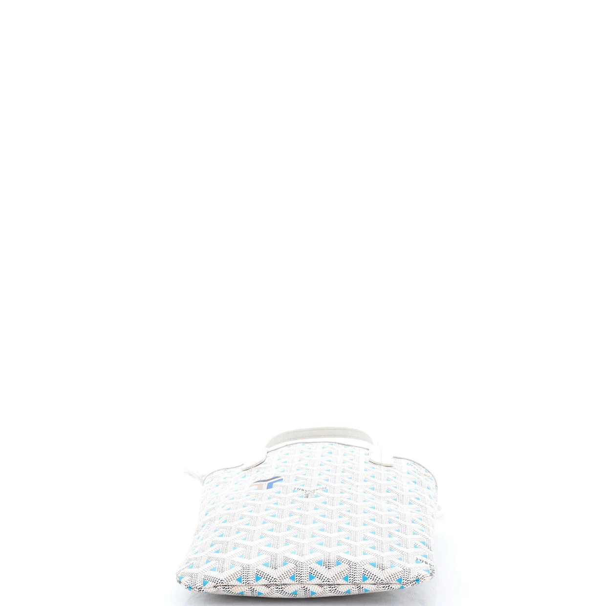 Poitiers Tote Claire Voie Coated Canvas Mini - Deep Luxury