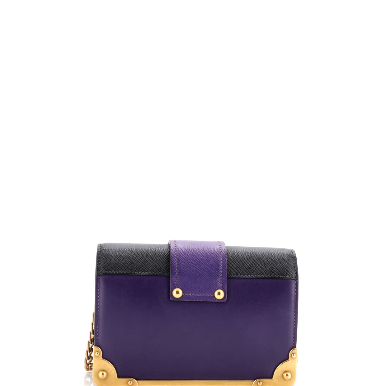 Cahier Crossbody Bag Embellished Leather Small - Deep Luxury