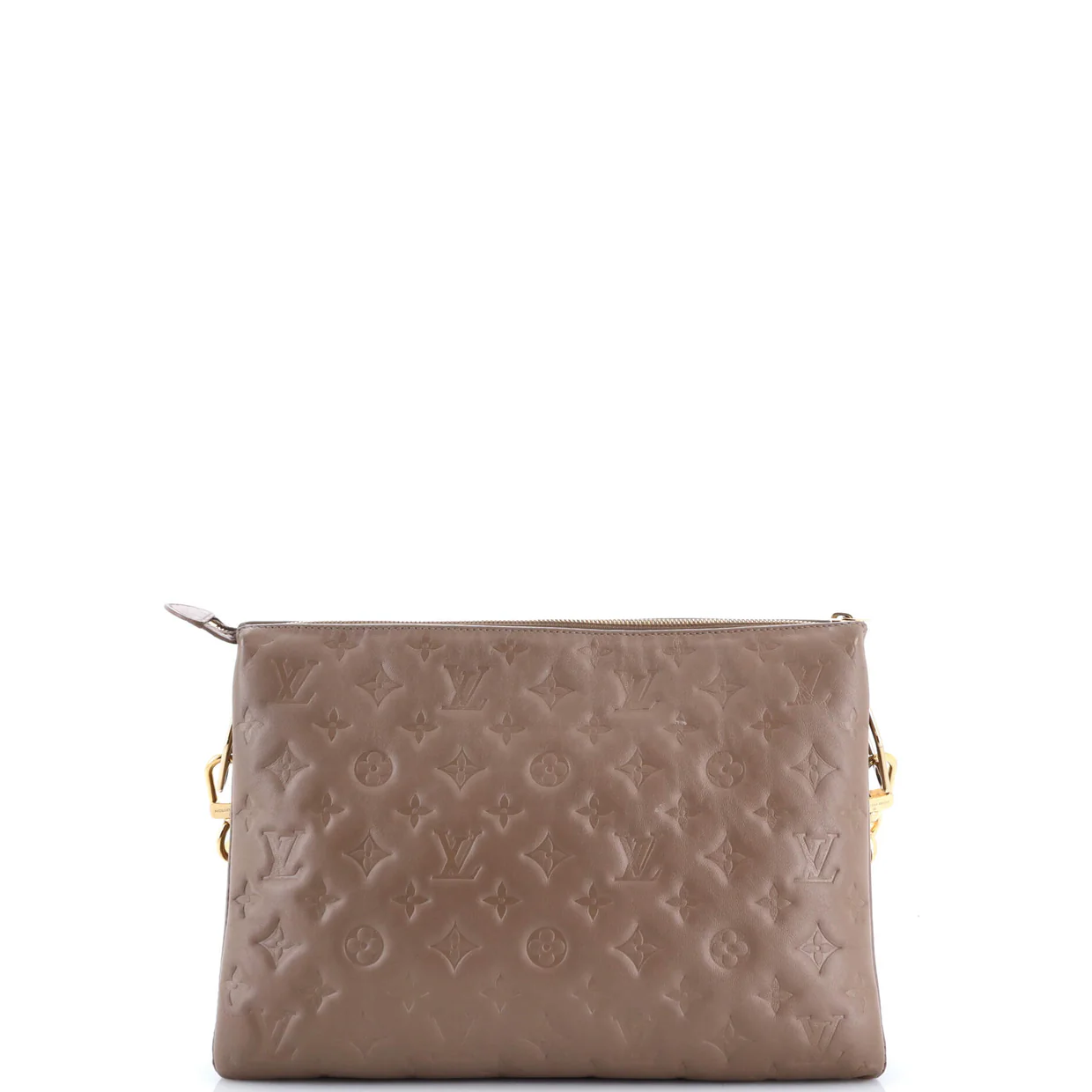 Coussin Bag Monogram Embossed Lambskin MM - Deep Luxury