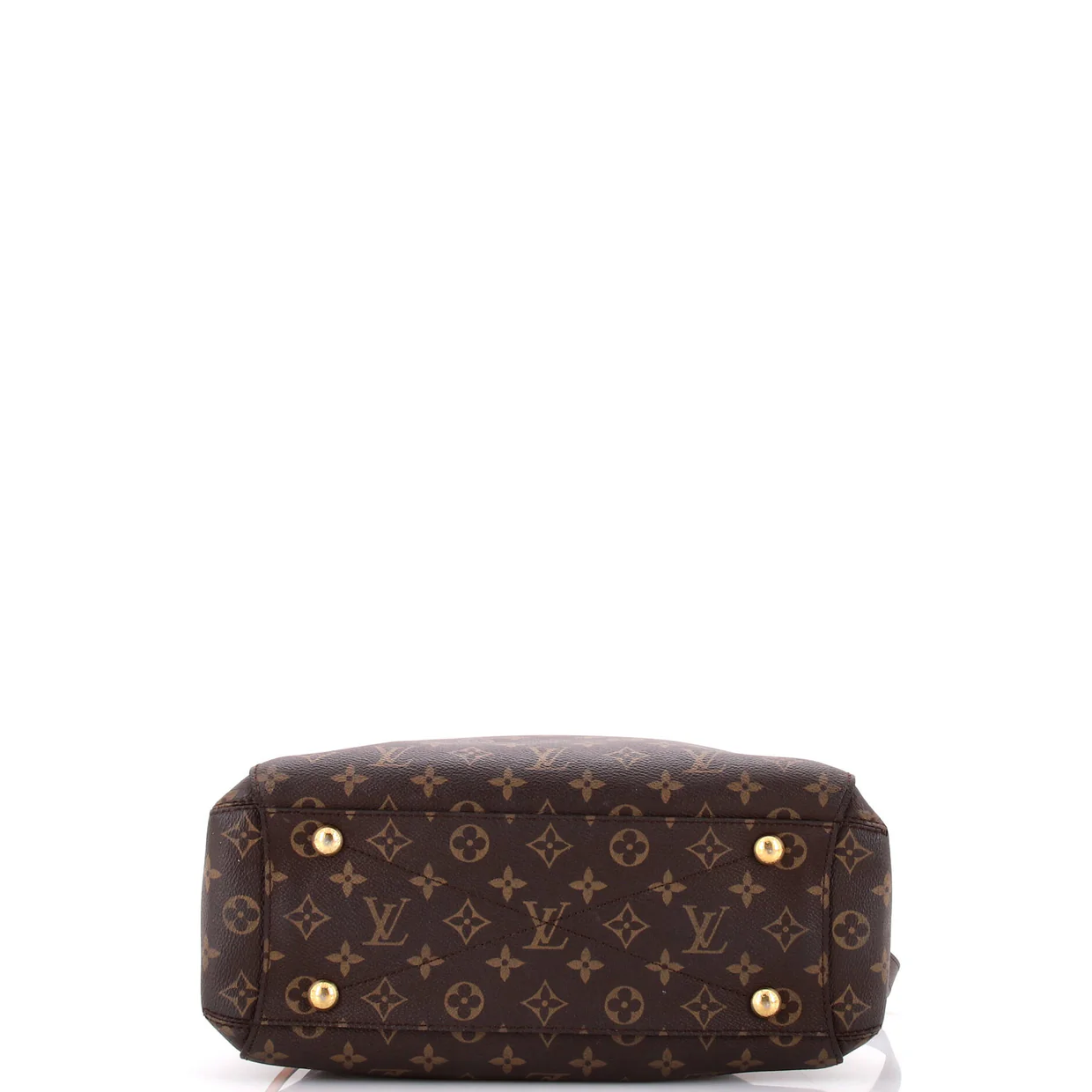 Montaigne Handbag Monogram Canvas MM - Deep Luxury