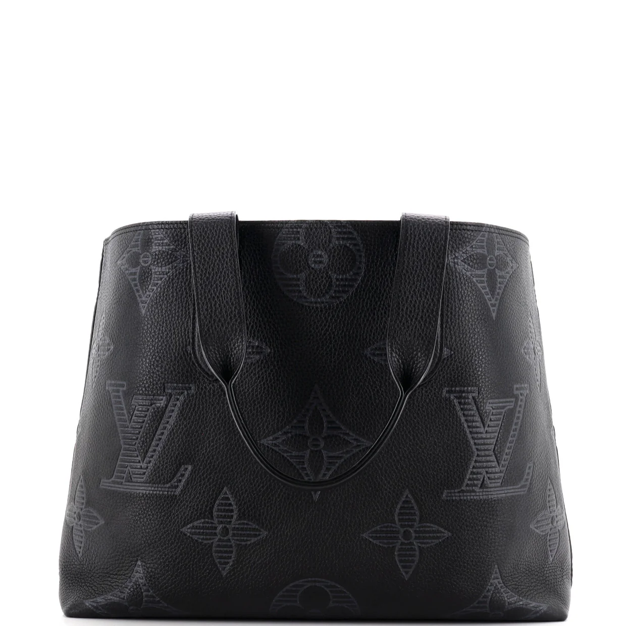 Cabas Voyage Monogram Shadow Giant Taurillon Leather - Deep Luxury