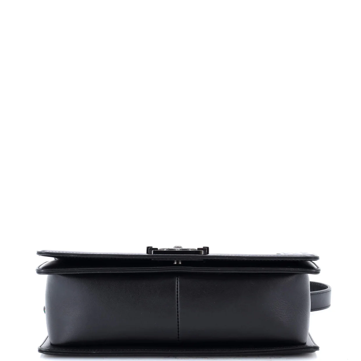 Boy Flap Bag Chevron Painted Calfskin Old Medium - Deep Luxury