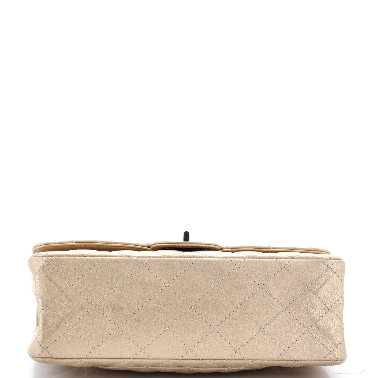 Reissue 2.55 Flap Bag Quilted Metallic Calfskin 225 - Deep Luxury