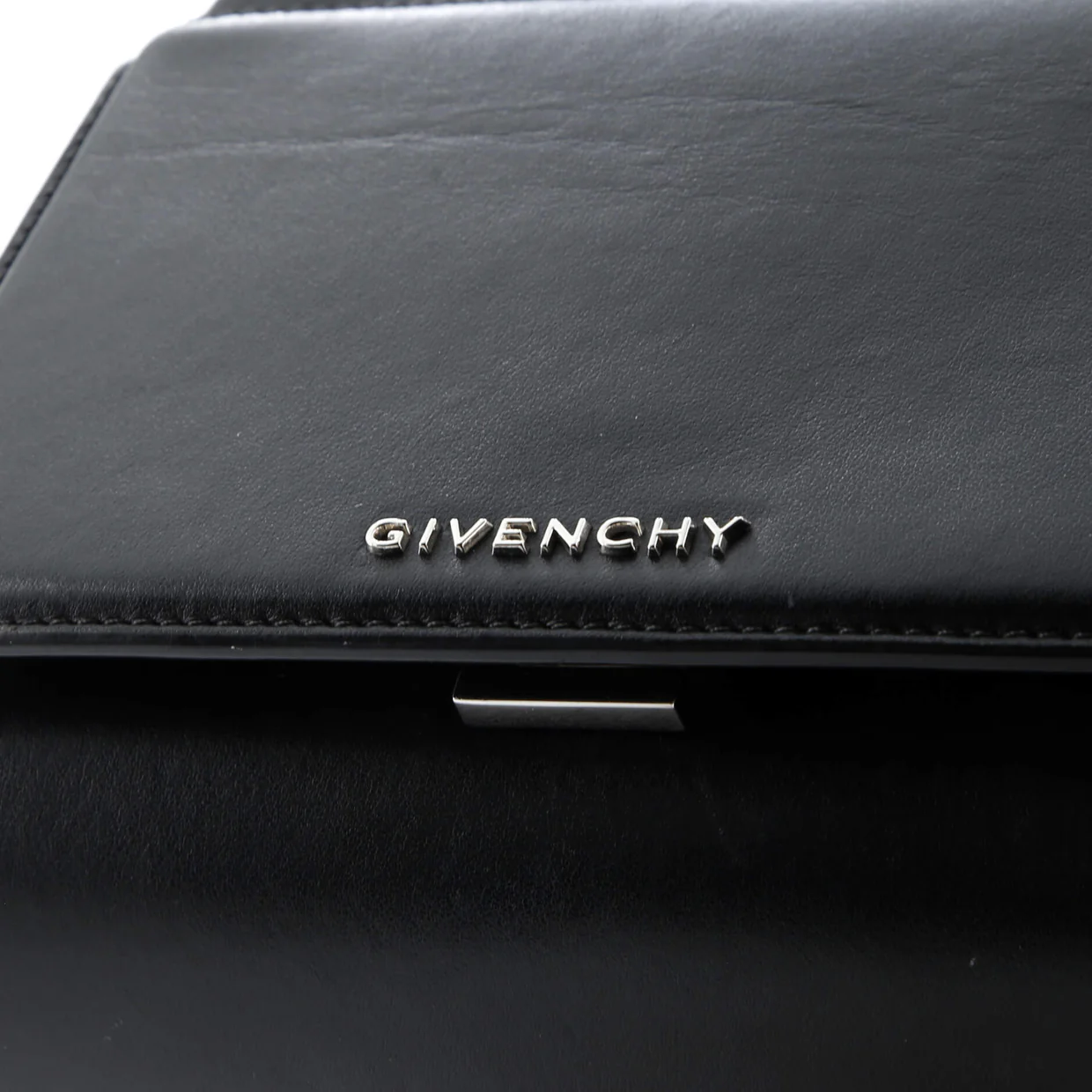 Logo Strap Pandora Box Bag Leather Mini - Deep Luxury