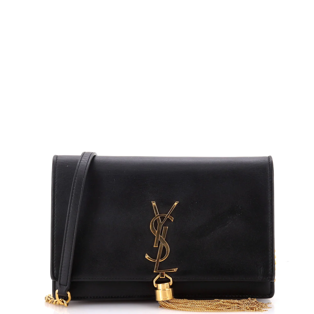 Classic Monogram Tassel Chain Wallet Leather - Deep Luxury