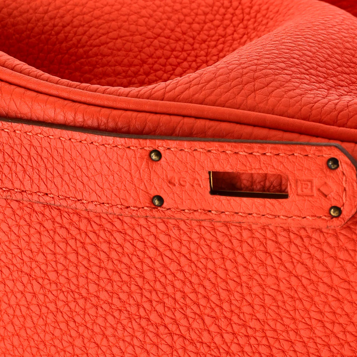 Birkin Handbag Capucine Togo with Gold Hardware 40 - Deep Luxury