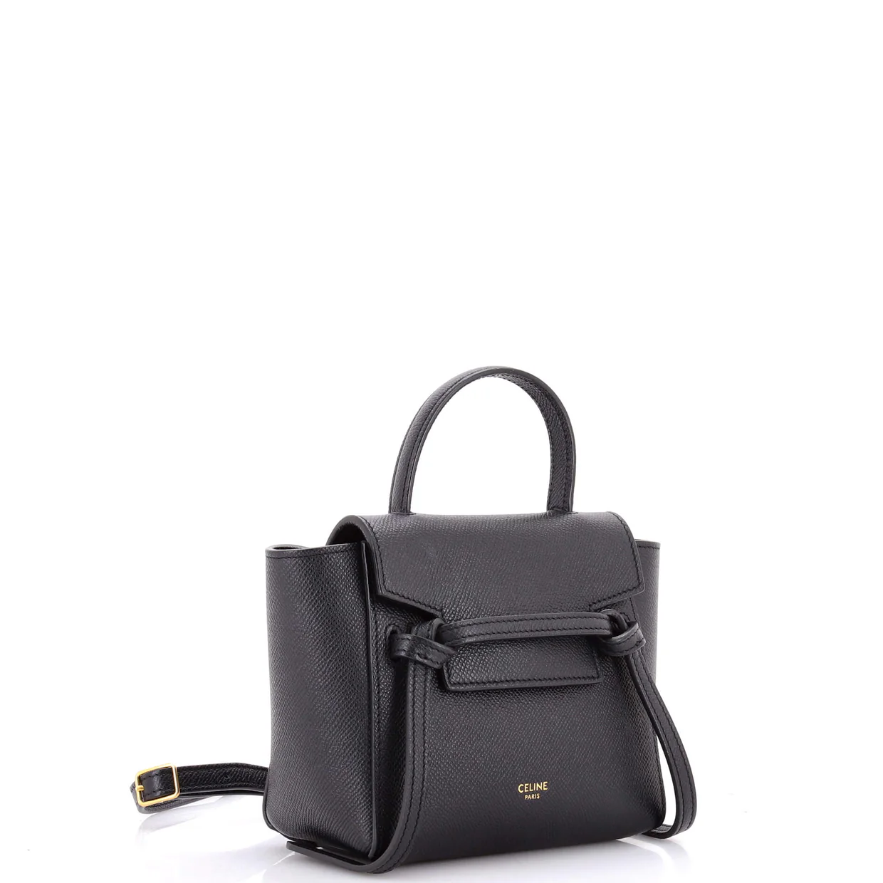 Belt Bag Textured Leather Pico - Deep Luxury