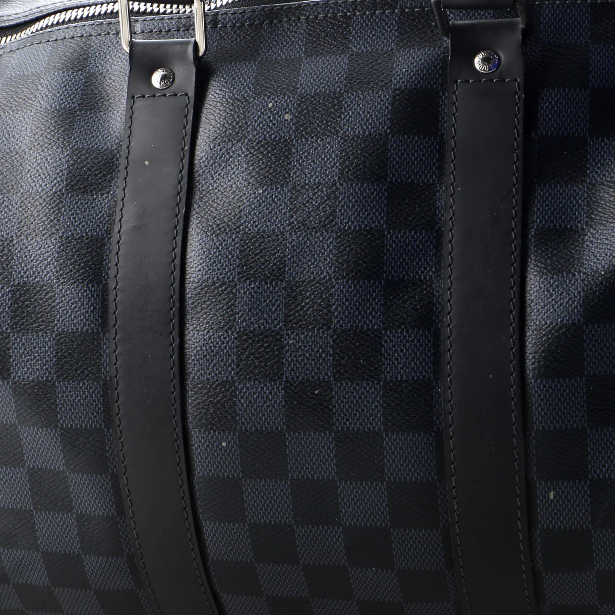 Keepall Bandouliere Bag Damier Cobalt 45 - Deep Luxury