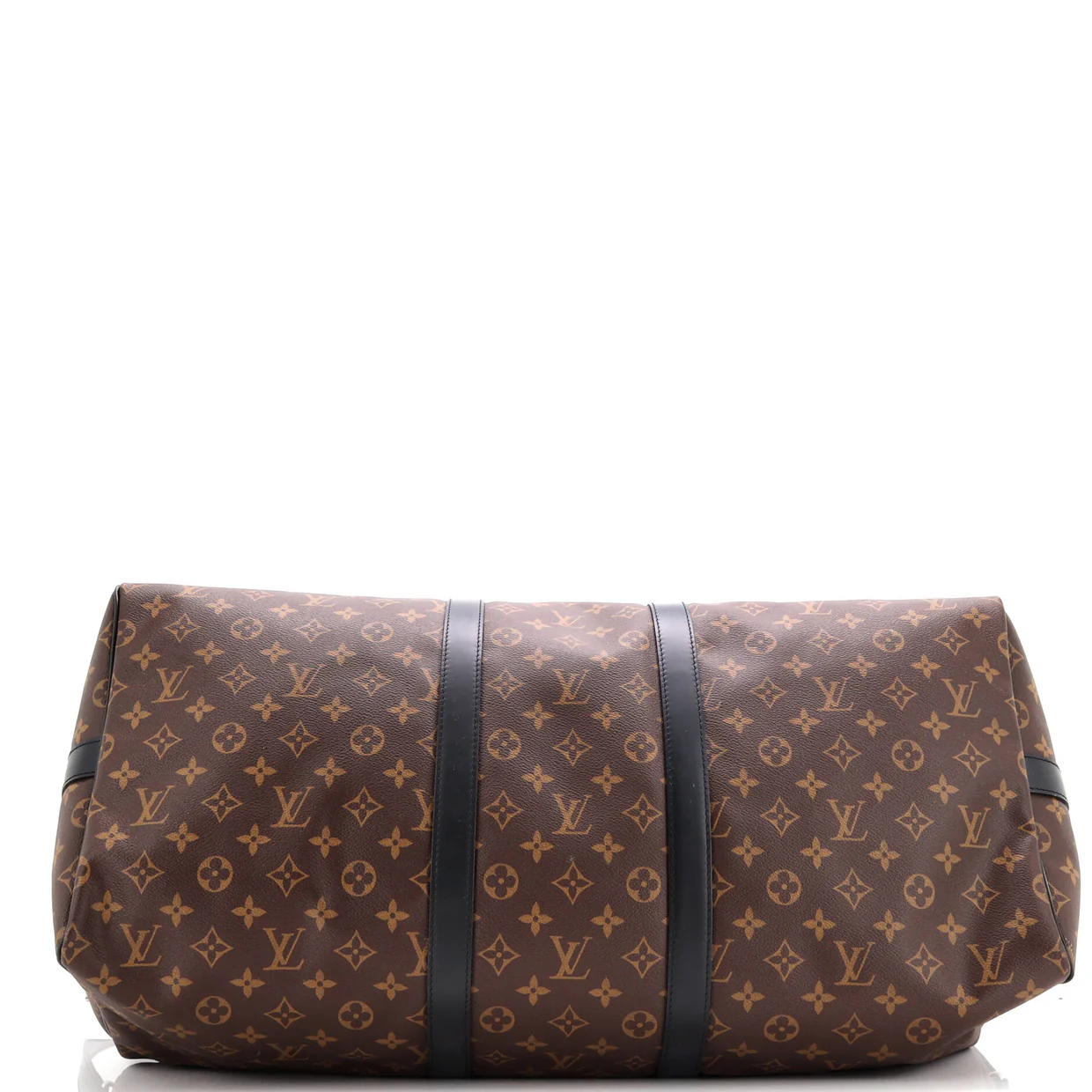 Keepall Bandouliere Bag Macassar Monogram Canvas 55 - Deep Luxury