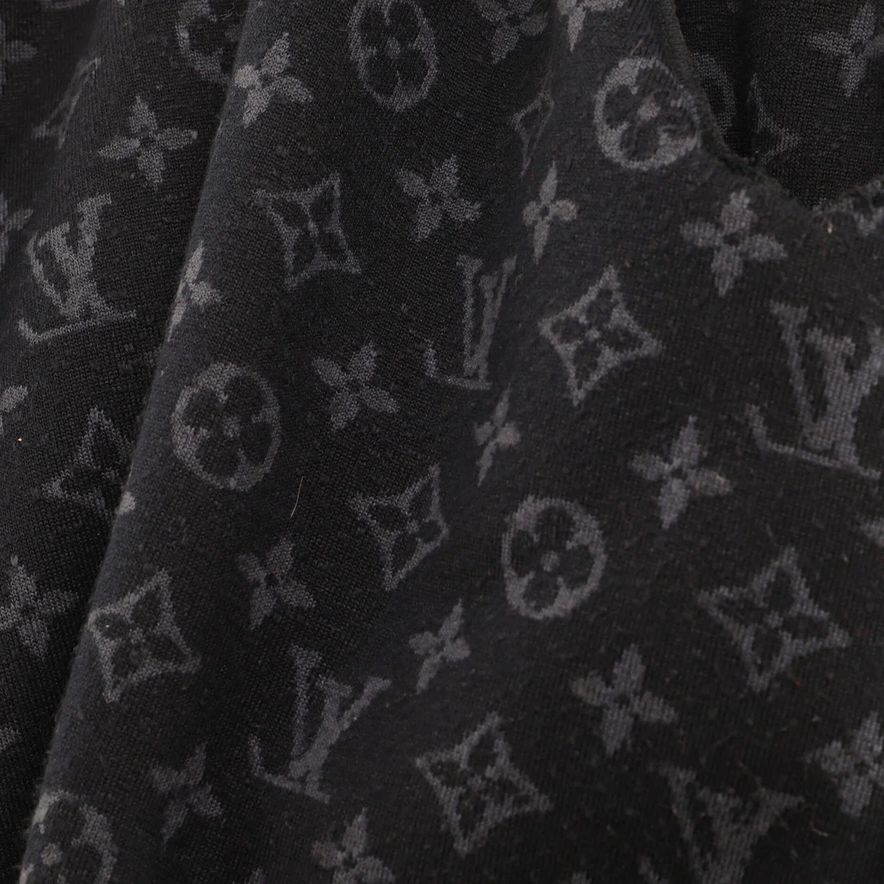 Men's Teddy Zip Jacket Monogram Polyester Fleece - Deep Luxury