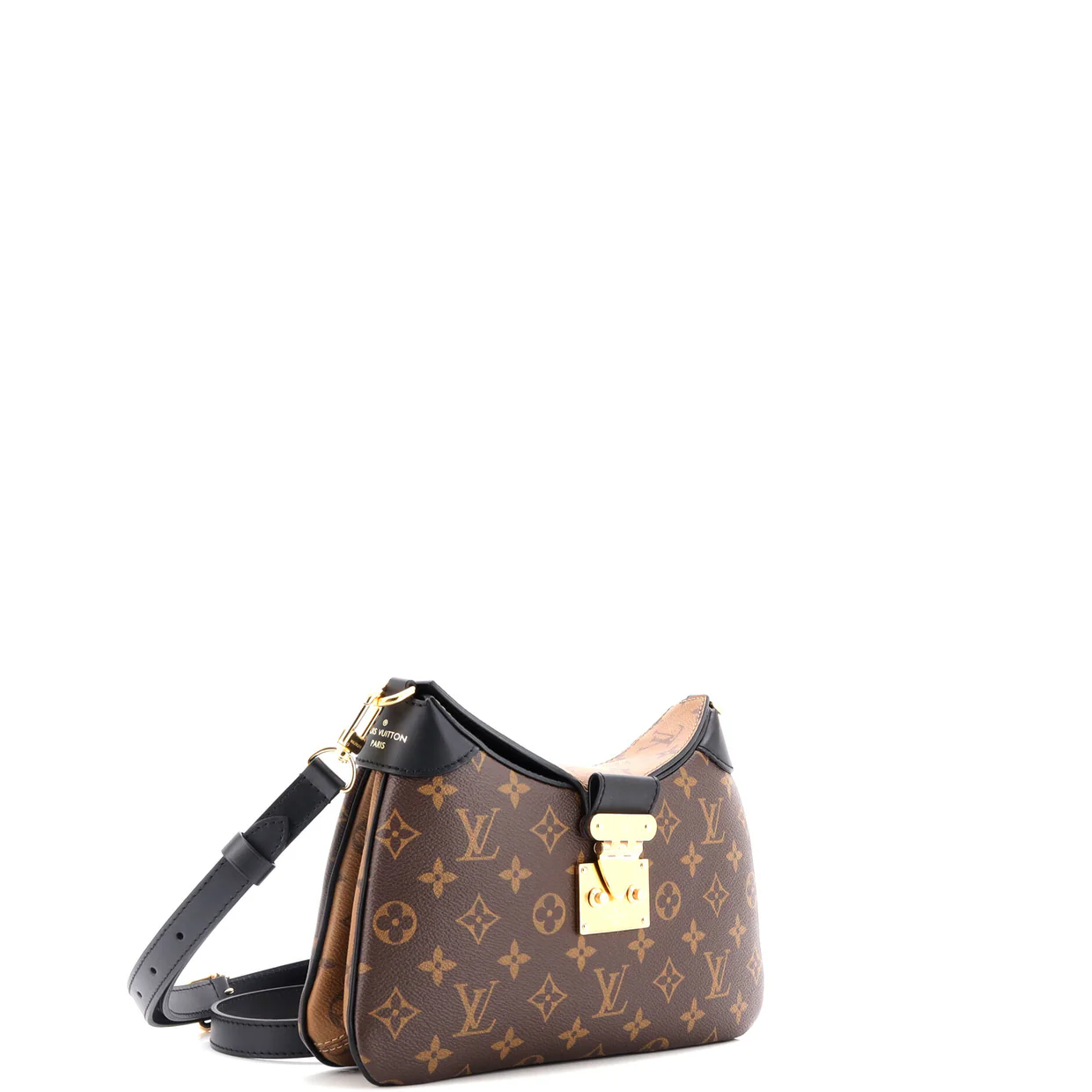 LV Twinny Handbag Monogram Canvas and Reverse Monogram Canvas with Leather - Deep Luxury
