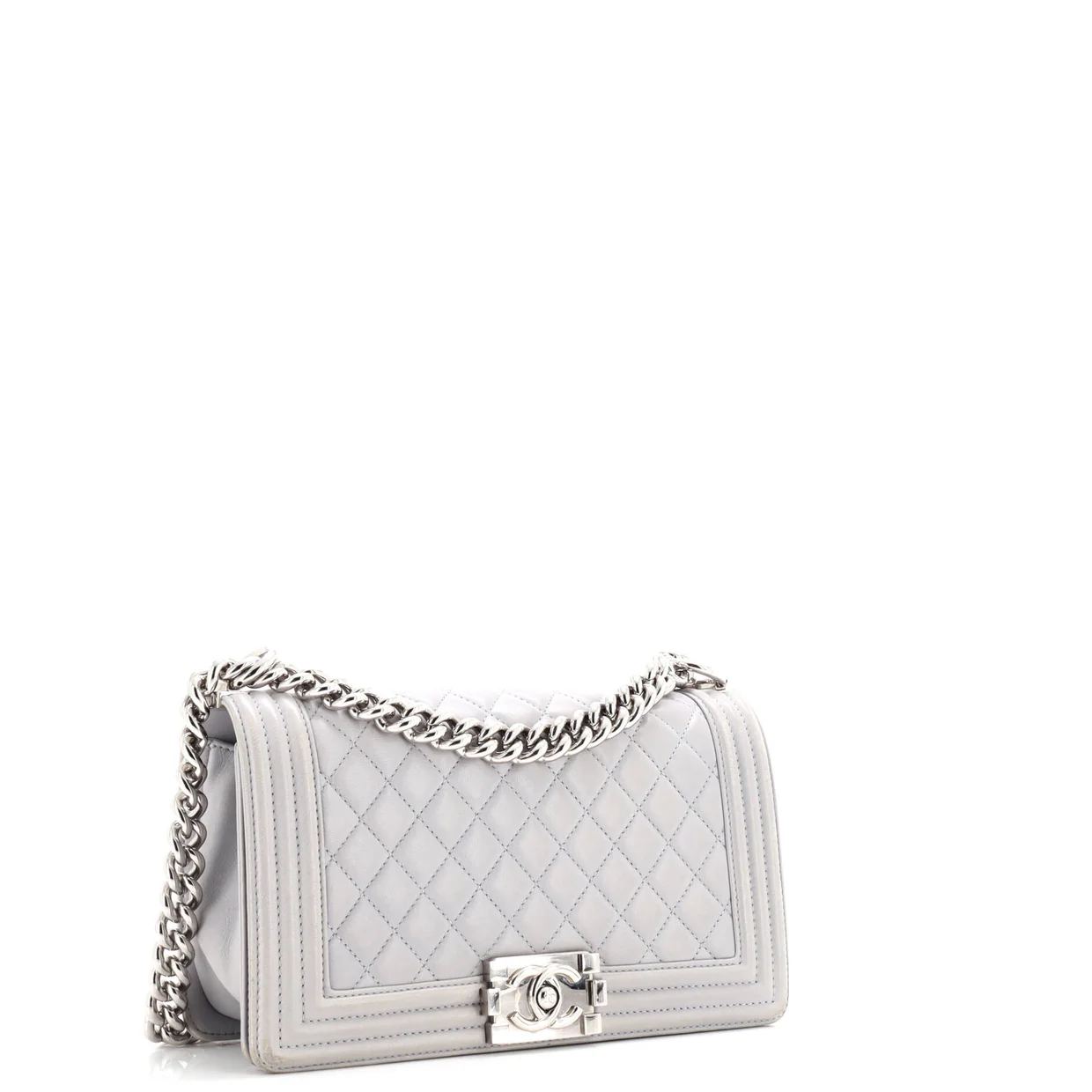 Boy Flap Bag Quilted Calfskin Old Medium - Deep Luxury