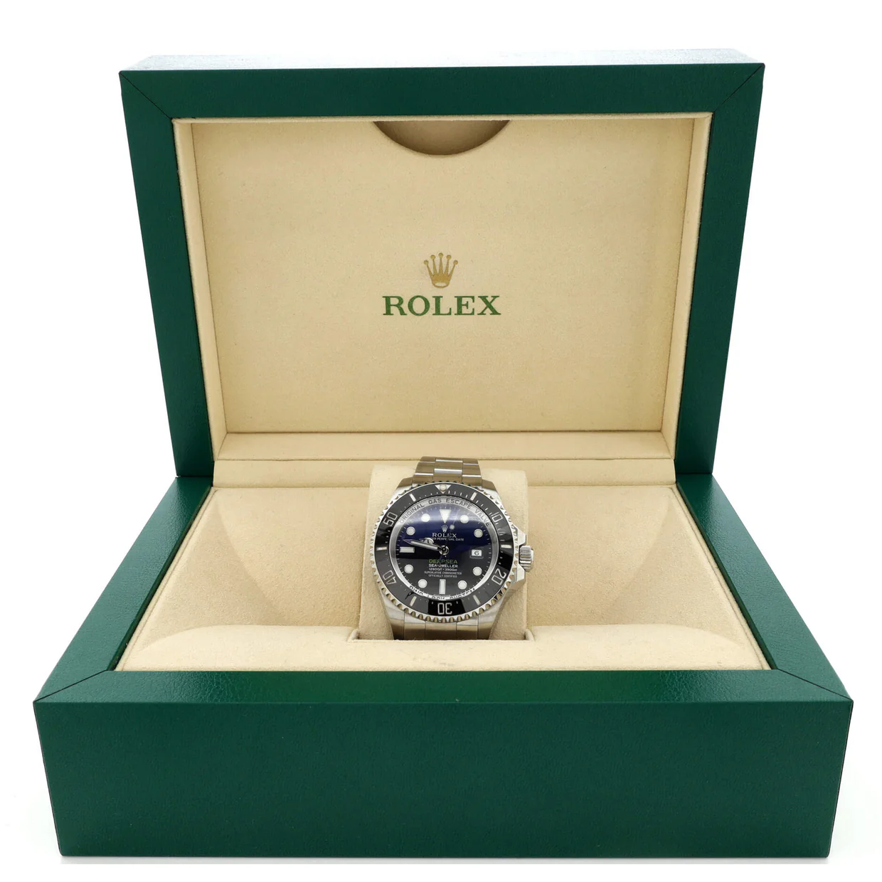 Oyster Perpetual Deepsea Sea-Dweller James Cameron Automatic Watch Stainless Steel and Cerachrom 44 - Deep Luxury