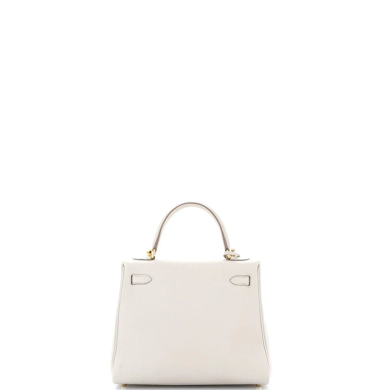 Kelly Handbag Light Togo with Gold Hardware 25 - Deep Luxury
