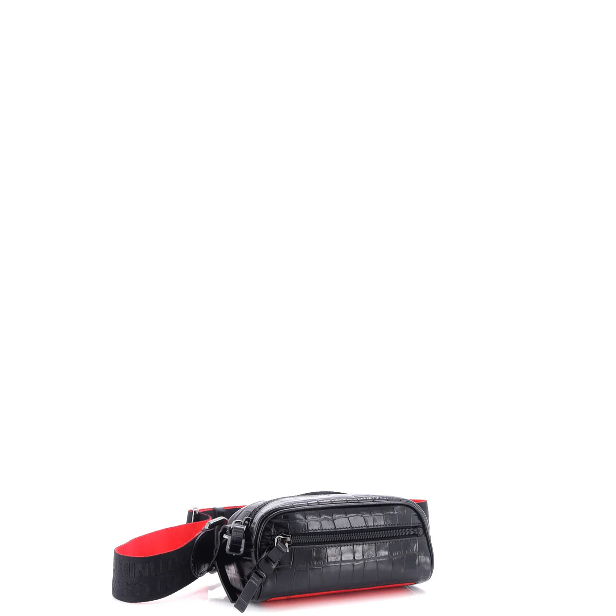 Blaster Waist Bag Alligator Embossed Calfskin - Deep Luxury