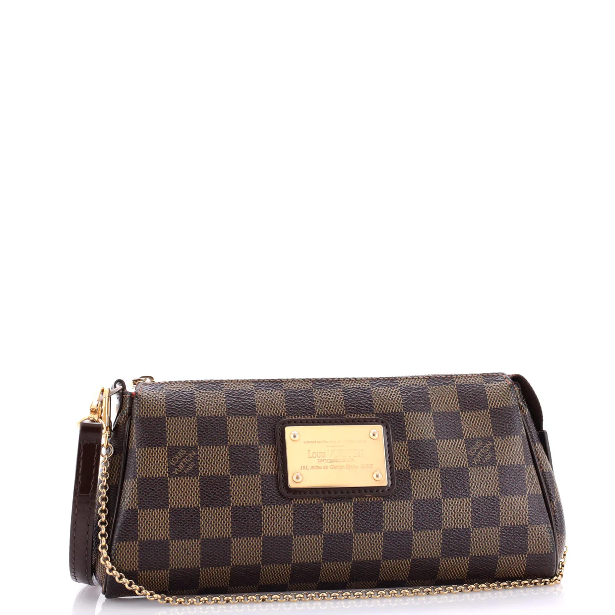 Eva Handbag Damier - Deep Luxury