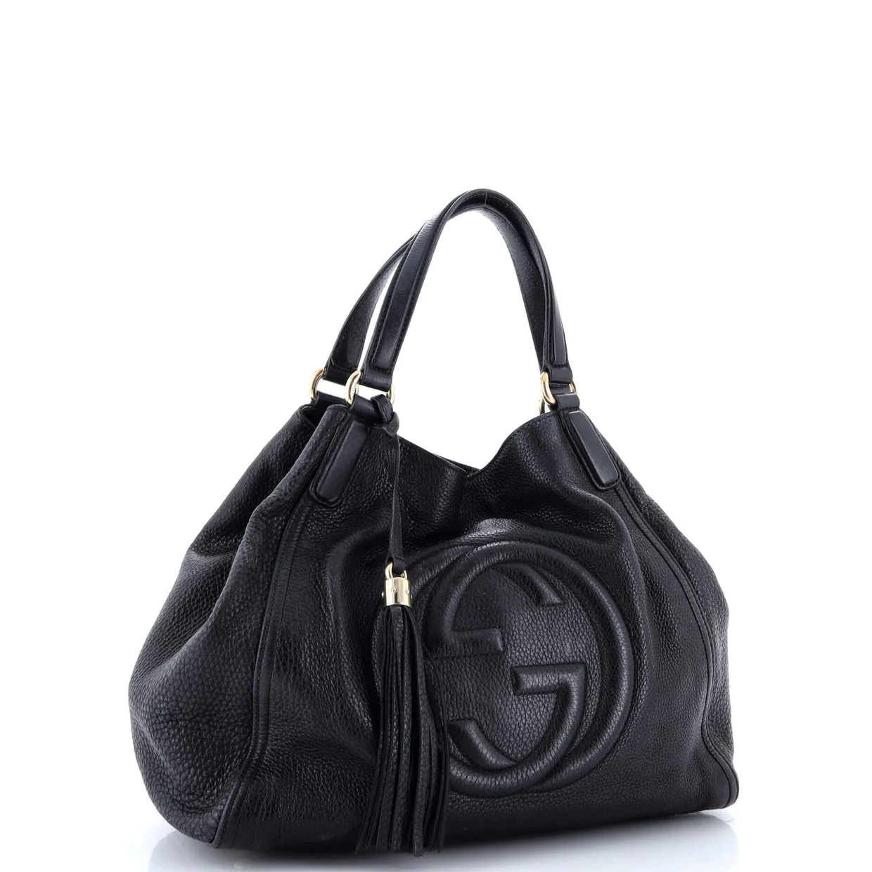 Soho Convertible Shoulder Bag Leather Small - Deep Luxury