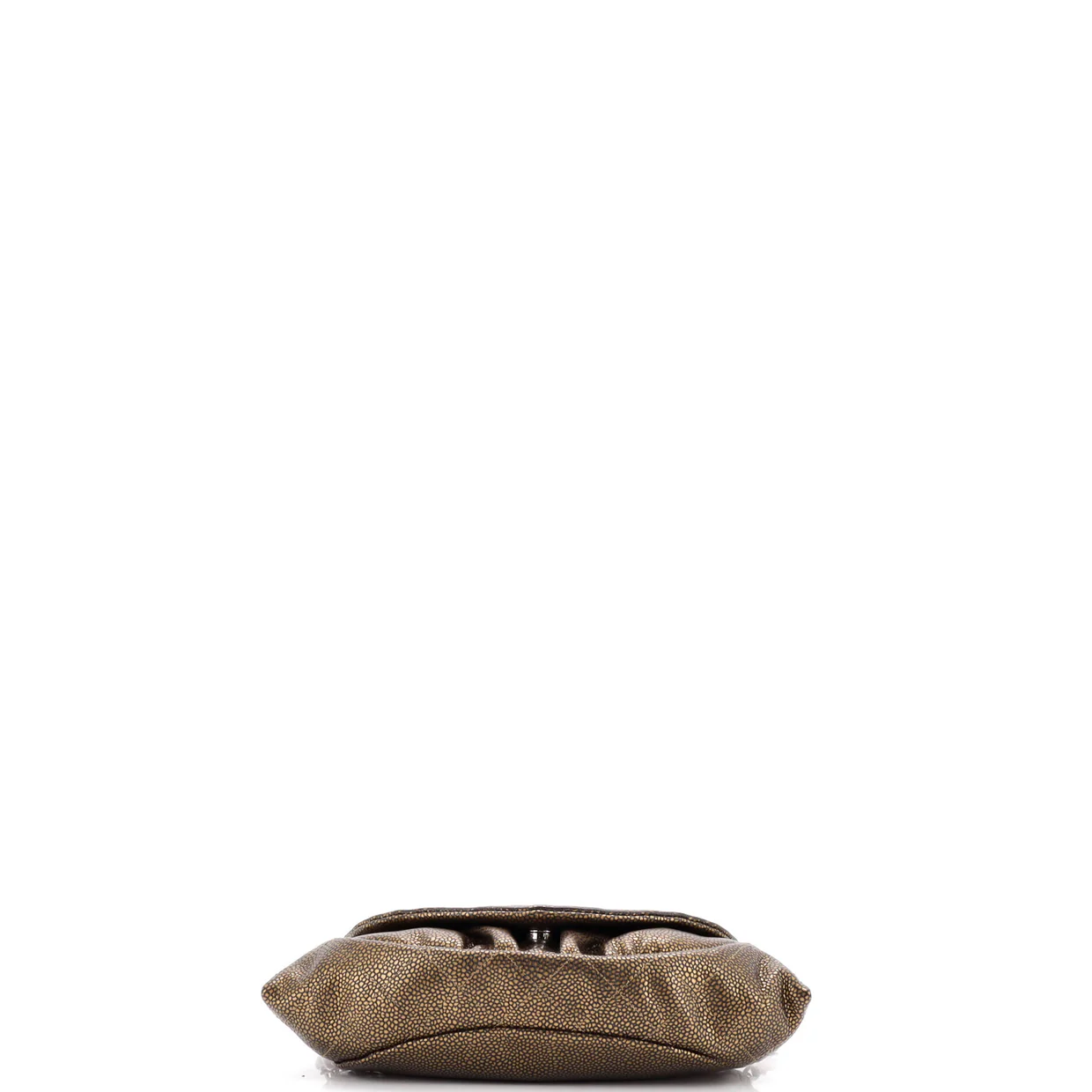 Half Moon Wallet on Chain Caviar - Deep Luxury