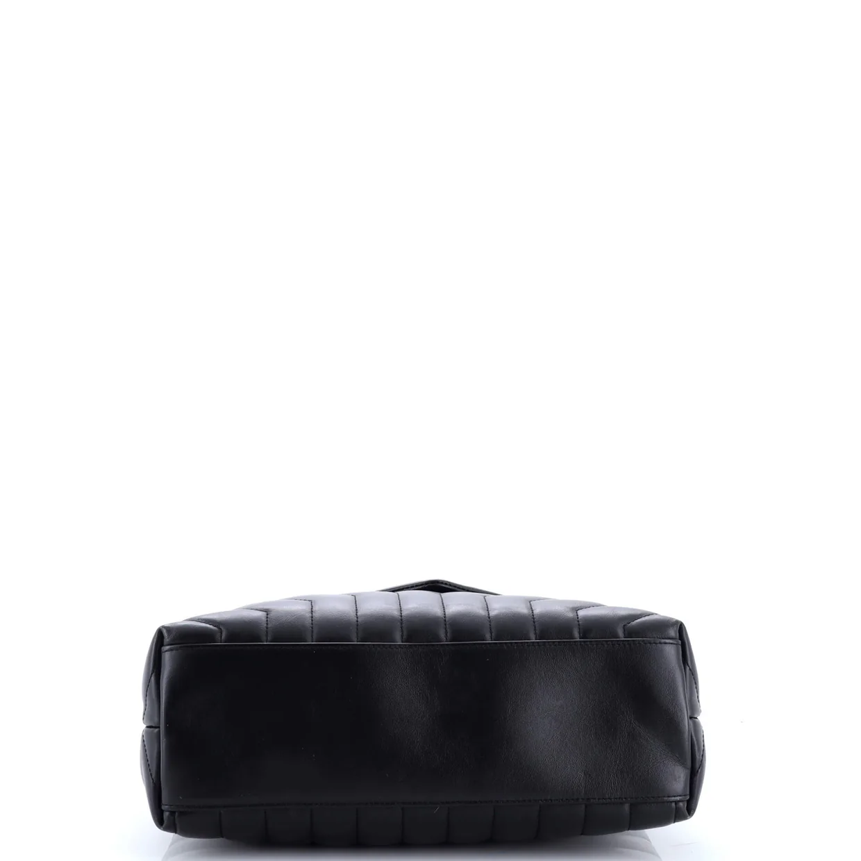 Loulou Shoulder Bag Matelasse Chevron Leather Medium - Deep Luxury