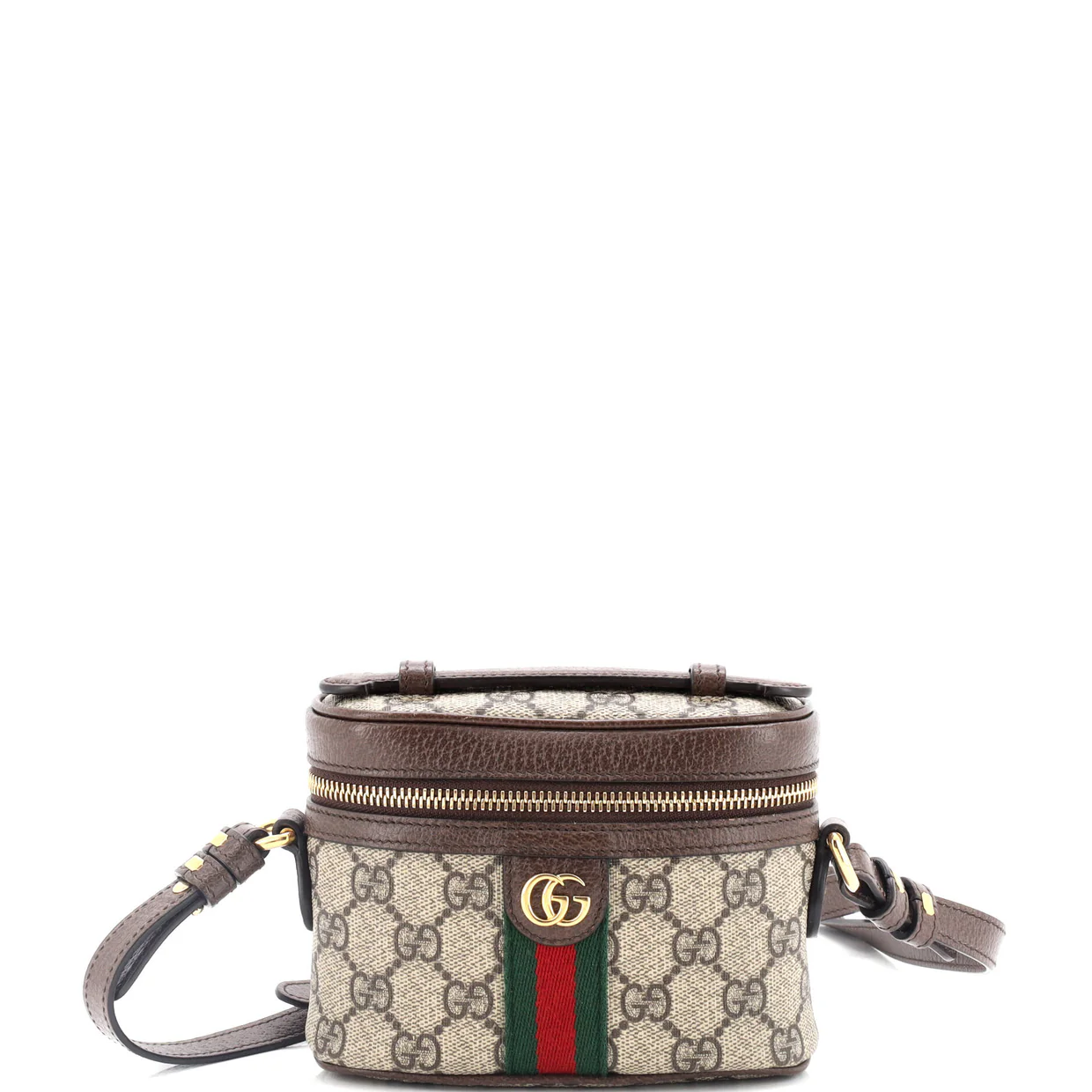 Ophidia Top Handle Bag GG Coated Canvas Mini - Deep Luxury