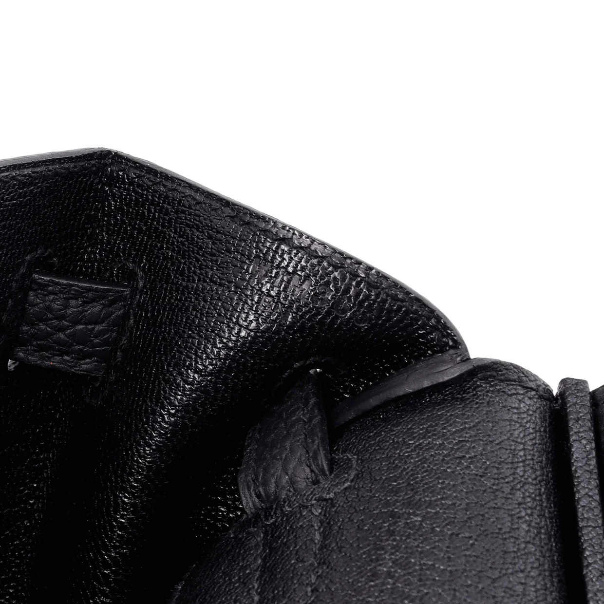 Birkin Handbag Noir Togo with Palladium Hardware 25 - Deep Luxury