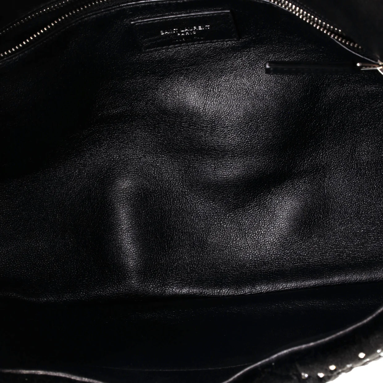 Sade Puffer Envelope Clutch Crystal Embellished Velvet Large - Deep Luxury