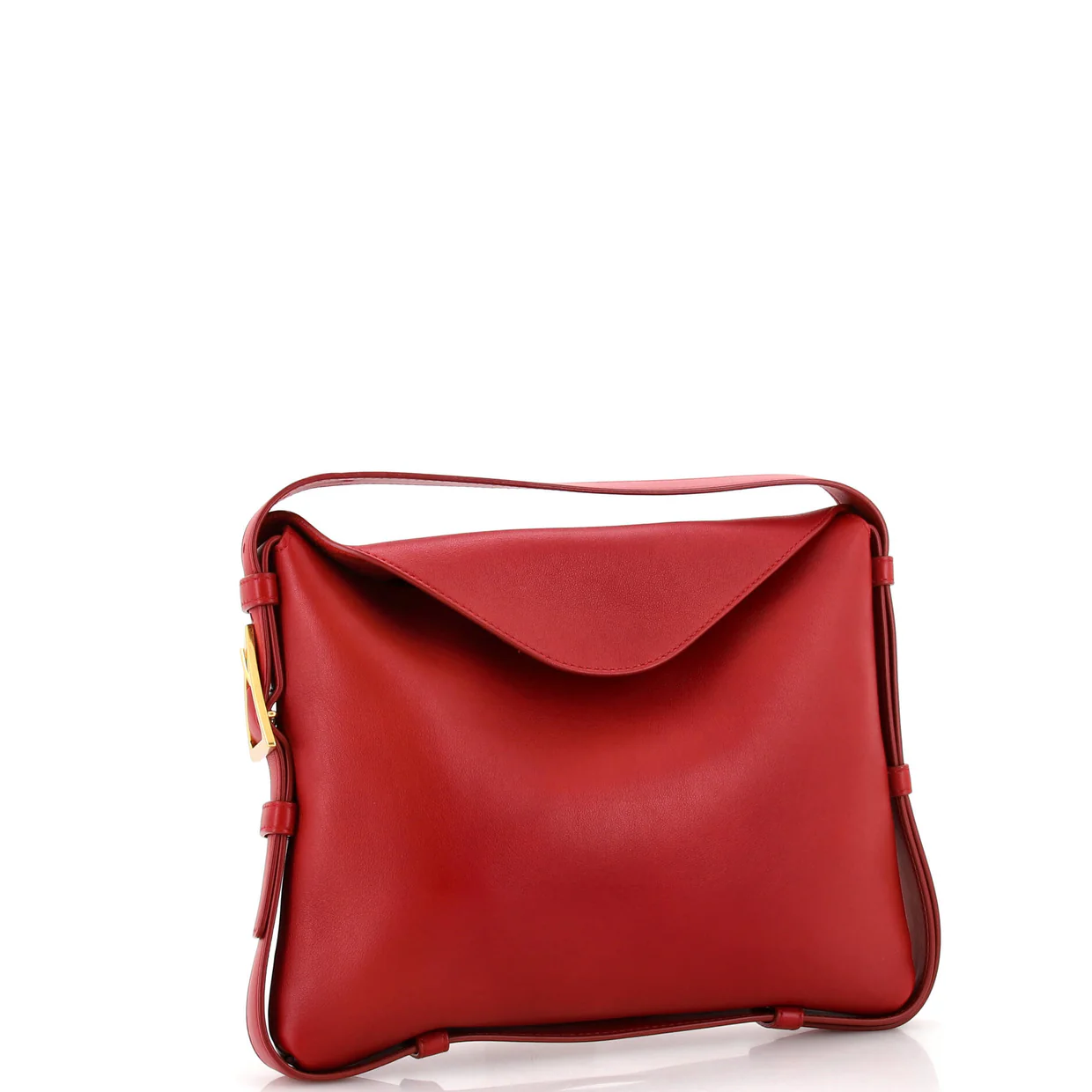 Cradle Shoulder Bag Leather Medium - Deep Luxury