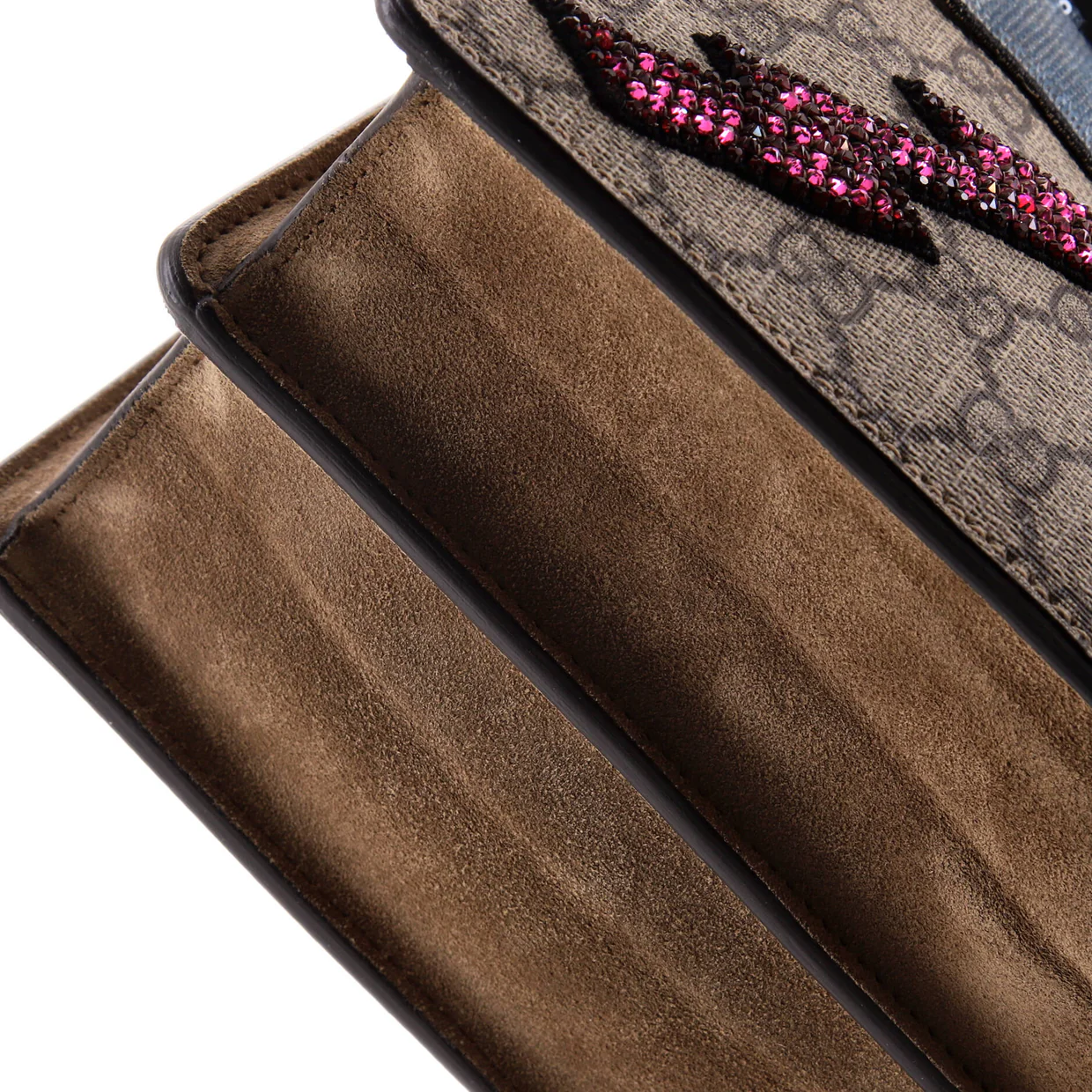 Dionysus Bag Embellished GG Coated Canvas Medium - Deep Luxury