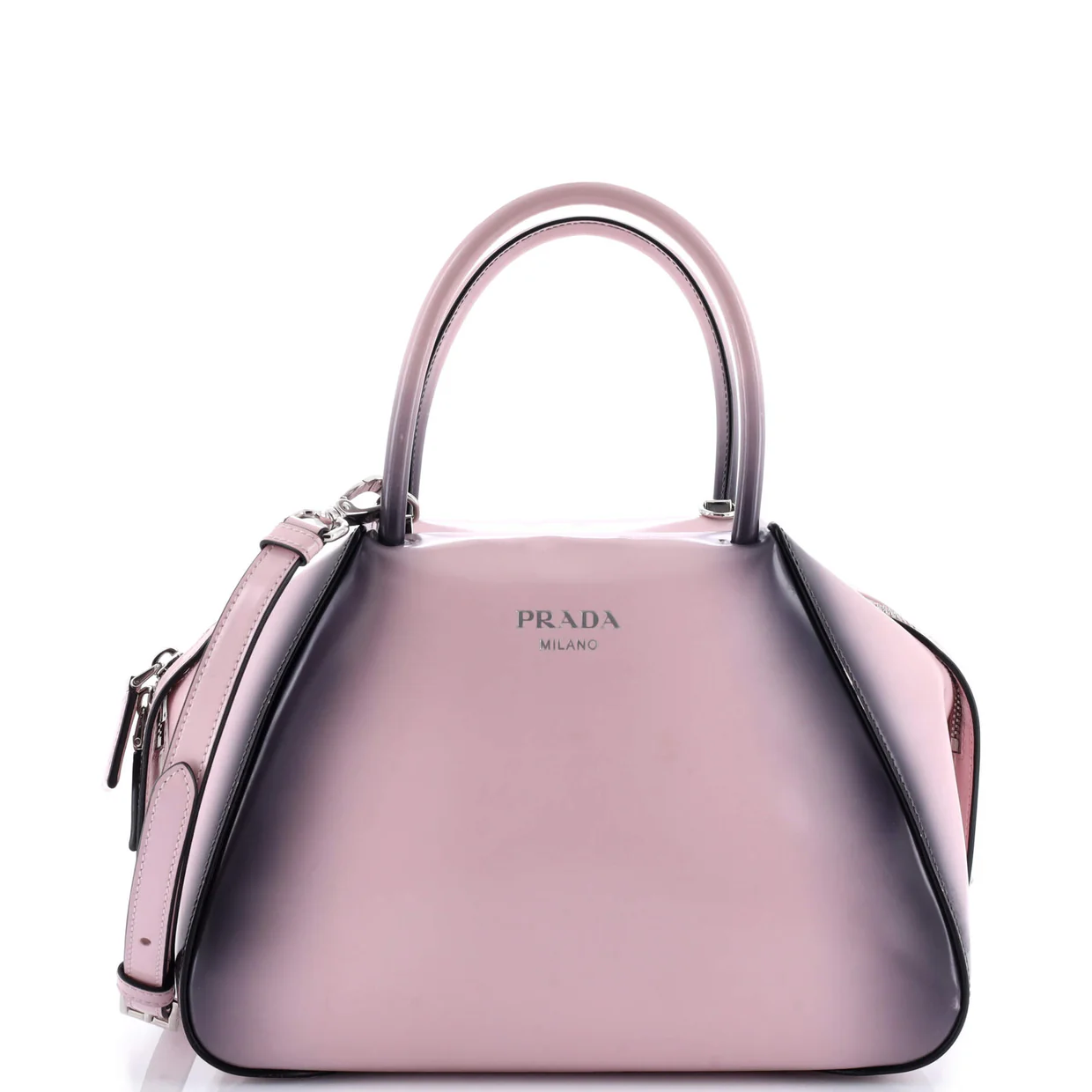 Supernova Handbag Brushed Leather Medium - Deep Luxury