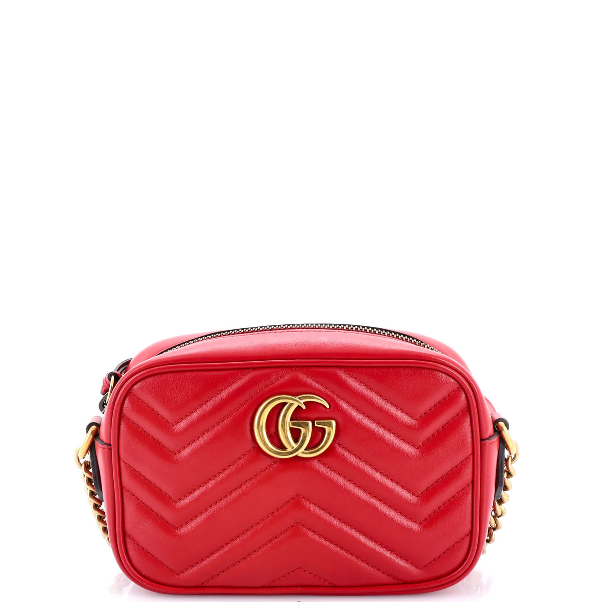 GG Marmont Shoulder Bag Matelasse Leather Mini - Deep Luxury