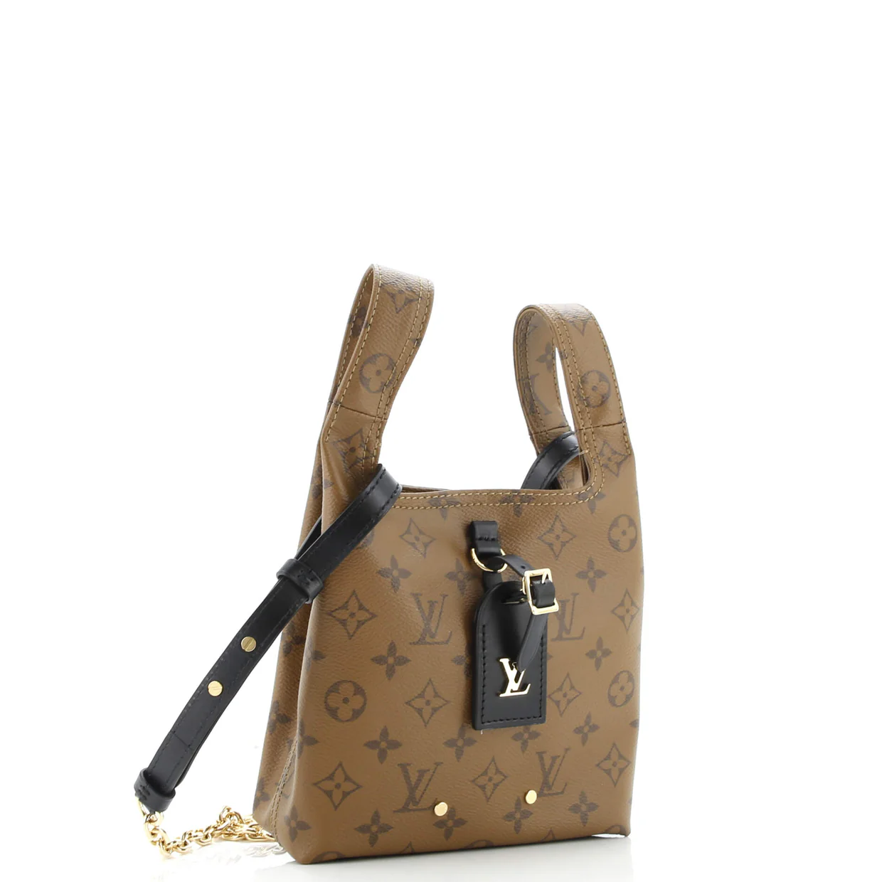 Atlantis Handbag Reverse Monogram Canvas BB - Deep Luxury