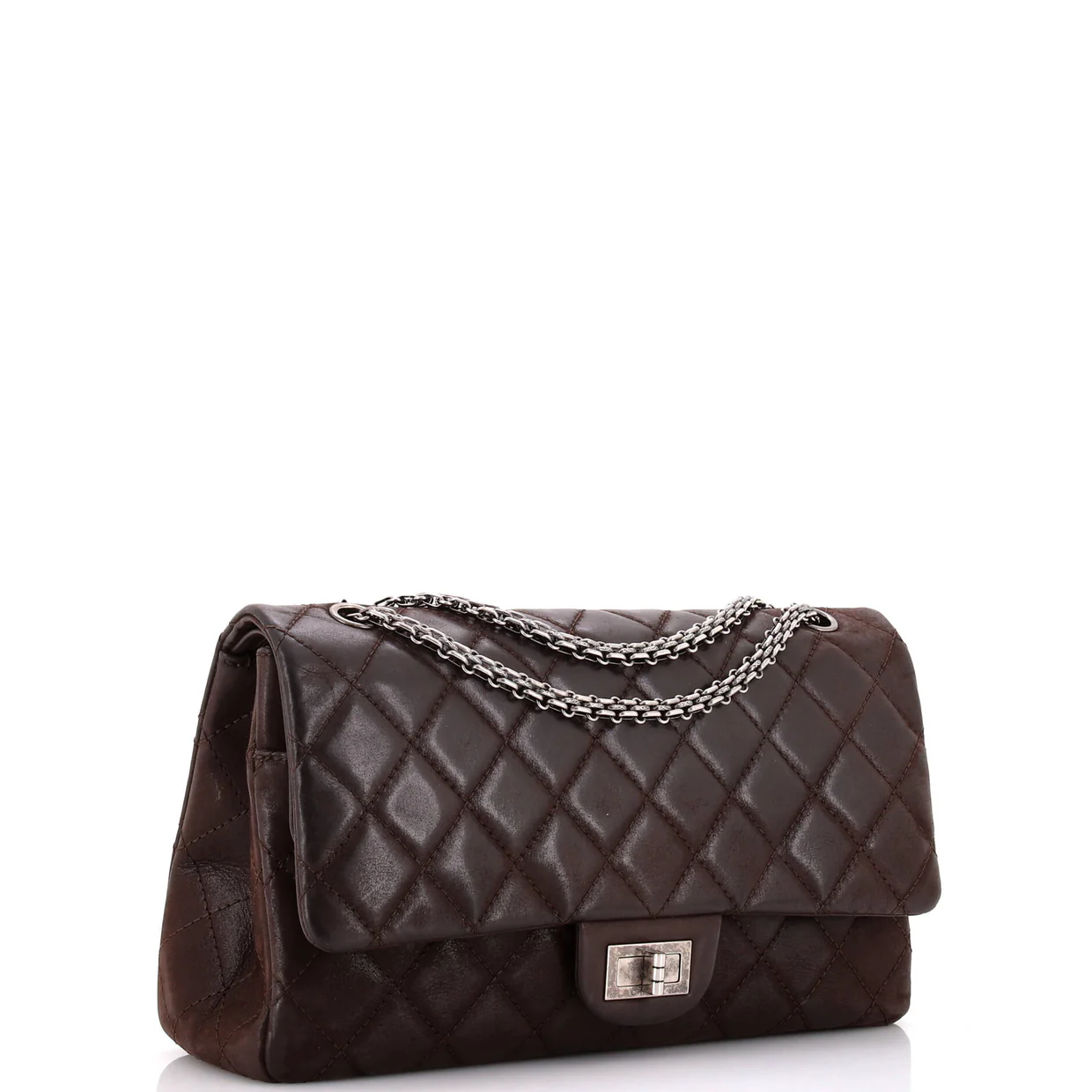 Reissue 2.55 Flap Bag Quilted Iridescent Calfskin 227 - Deep Luxury