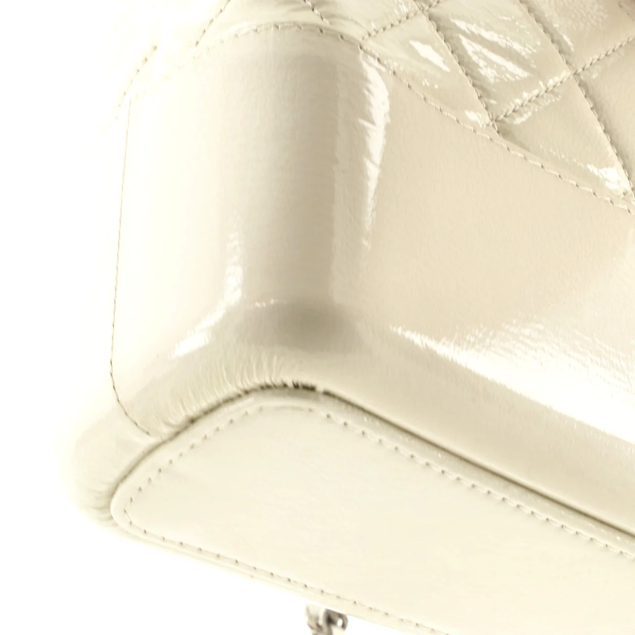 Gabrielle Hobo Quilted Goatskin and Patent Medium - Deep Luxury