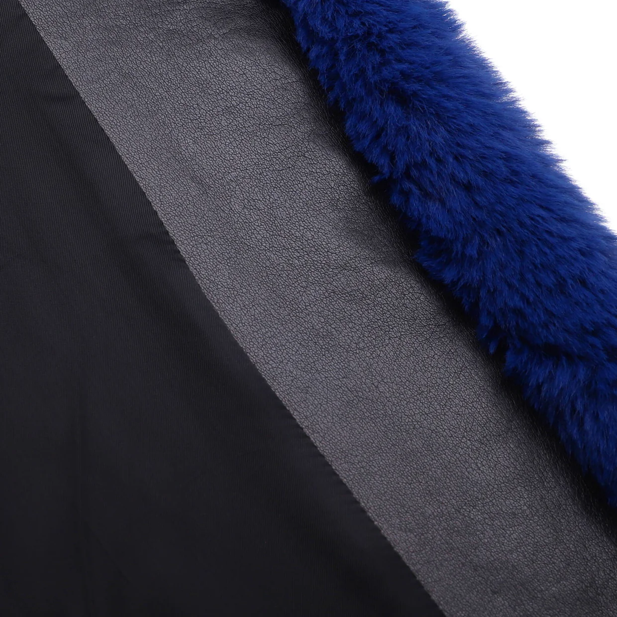Women's Toggle Closure Coat Faux Fur - Deep Luxury