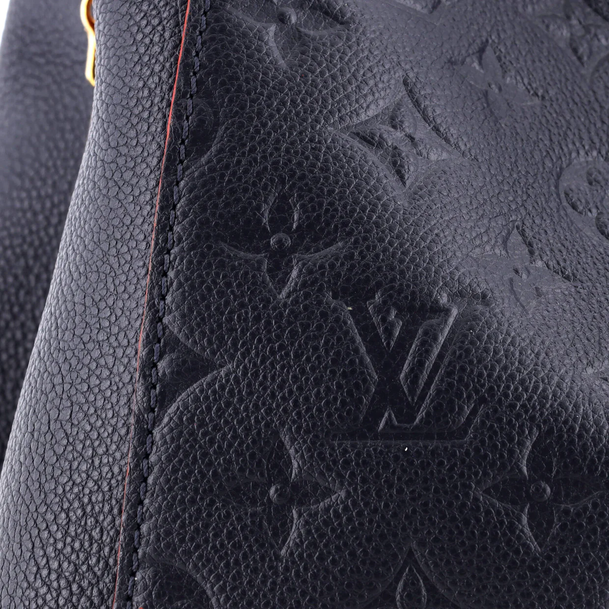 Montaigne Handbag Monogram Empreinte Leather GM - Deep Luxury