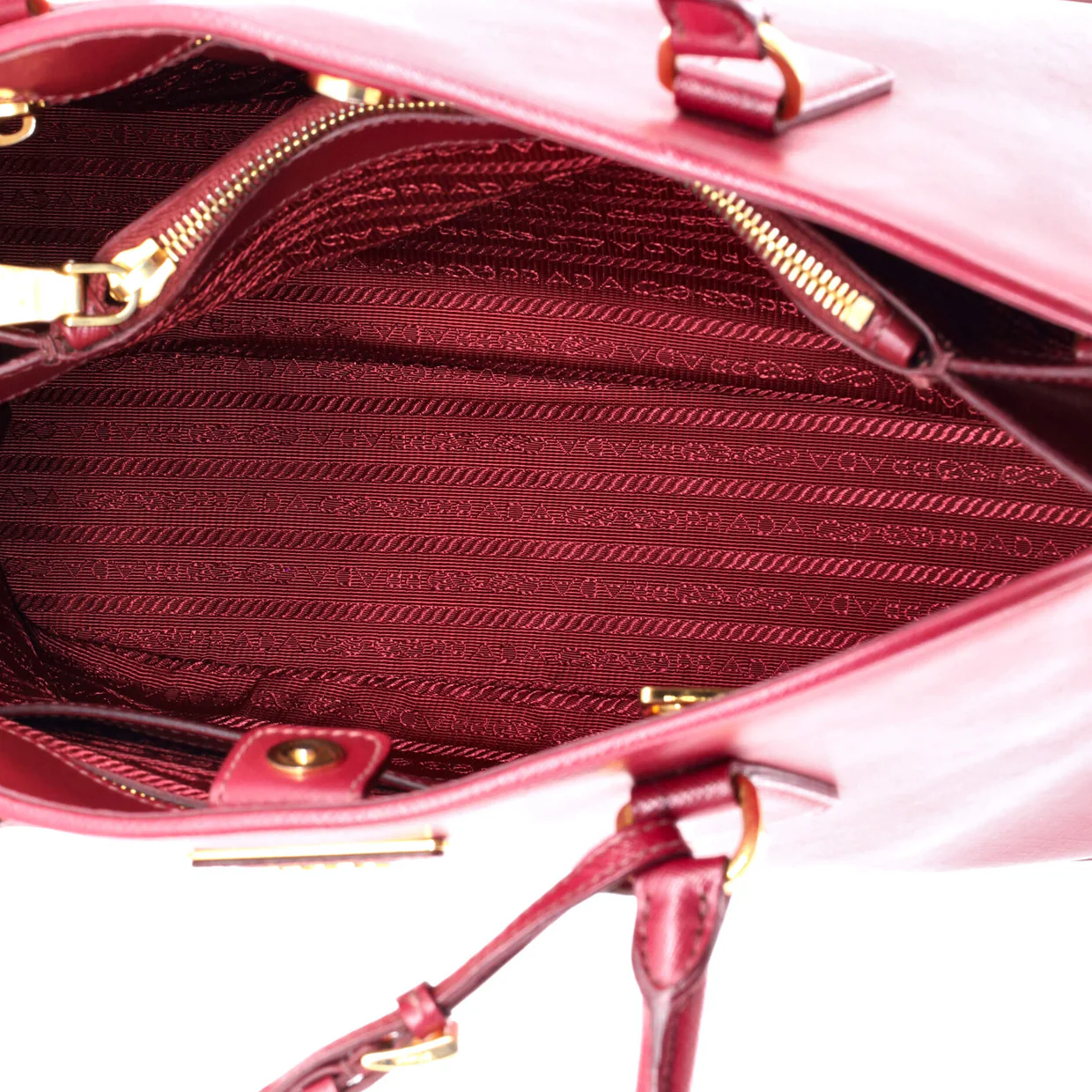 Open Promenade Bag Saffiano Leather Large - Deep Luxury