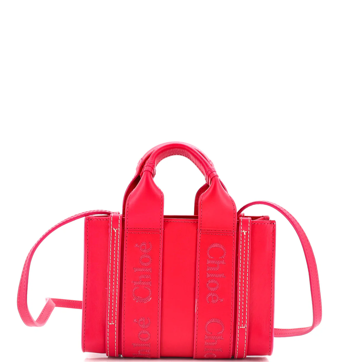 Woody Convertible Tote Leather Mini - Deep Luxury