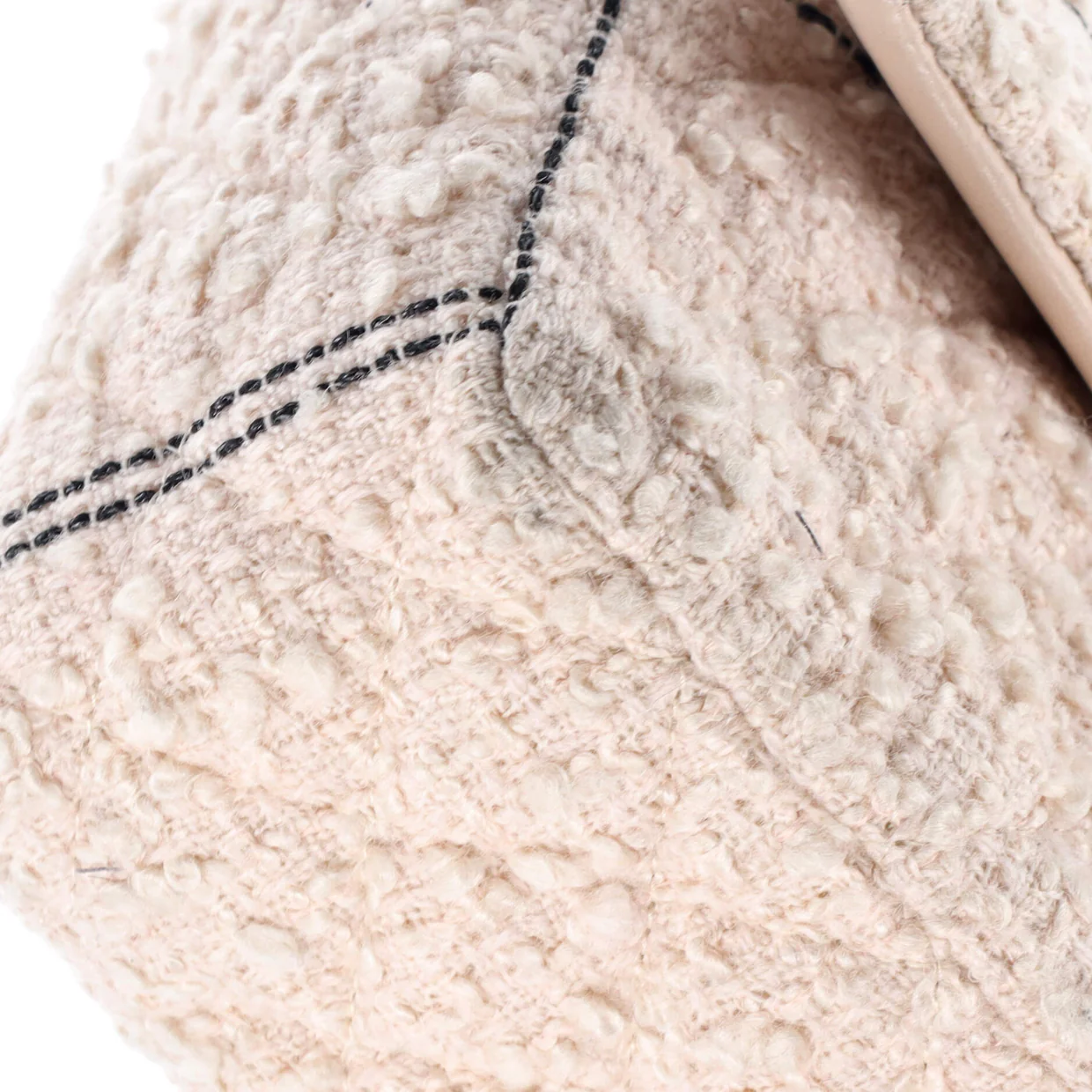 Classic Single Flap Bag Quilted Tweed Mini - Deep Luxury