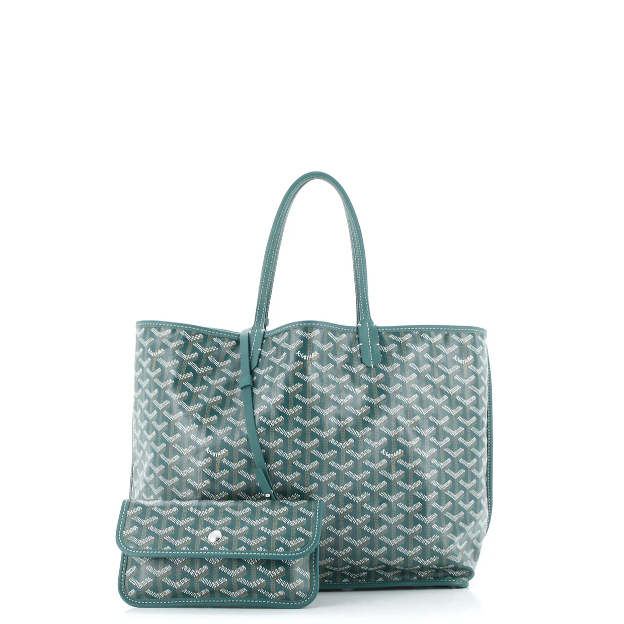 Anjou Reversible Tote Coated Canvas PM - Deep Luxury